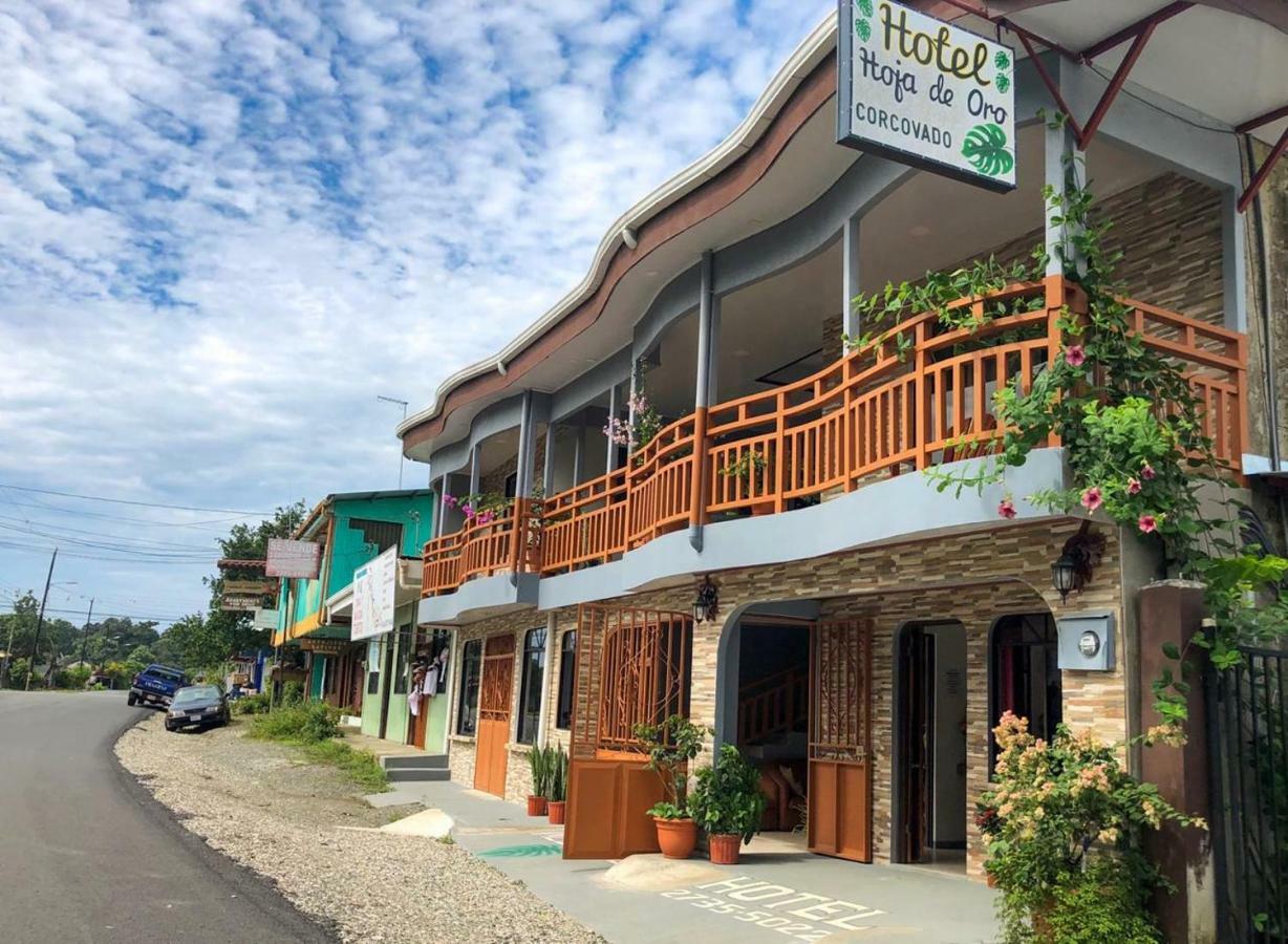 Hotel Hoja De Oro Corcovado Puerto Jimenez Luaran gambar